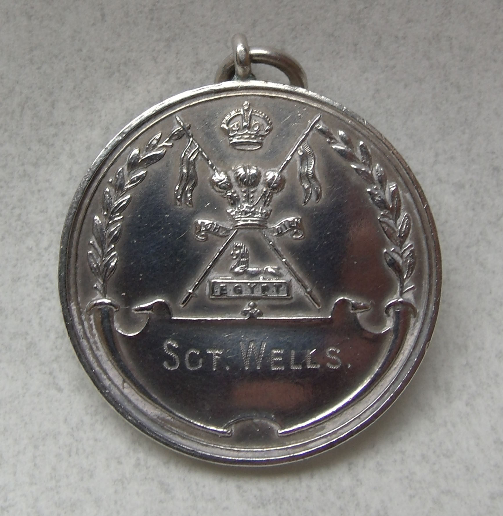 Prince of Wales Lancers inter-squadron Cricket winners Medal