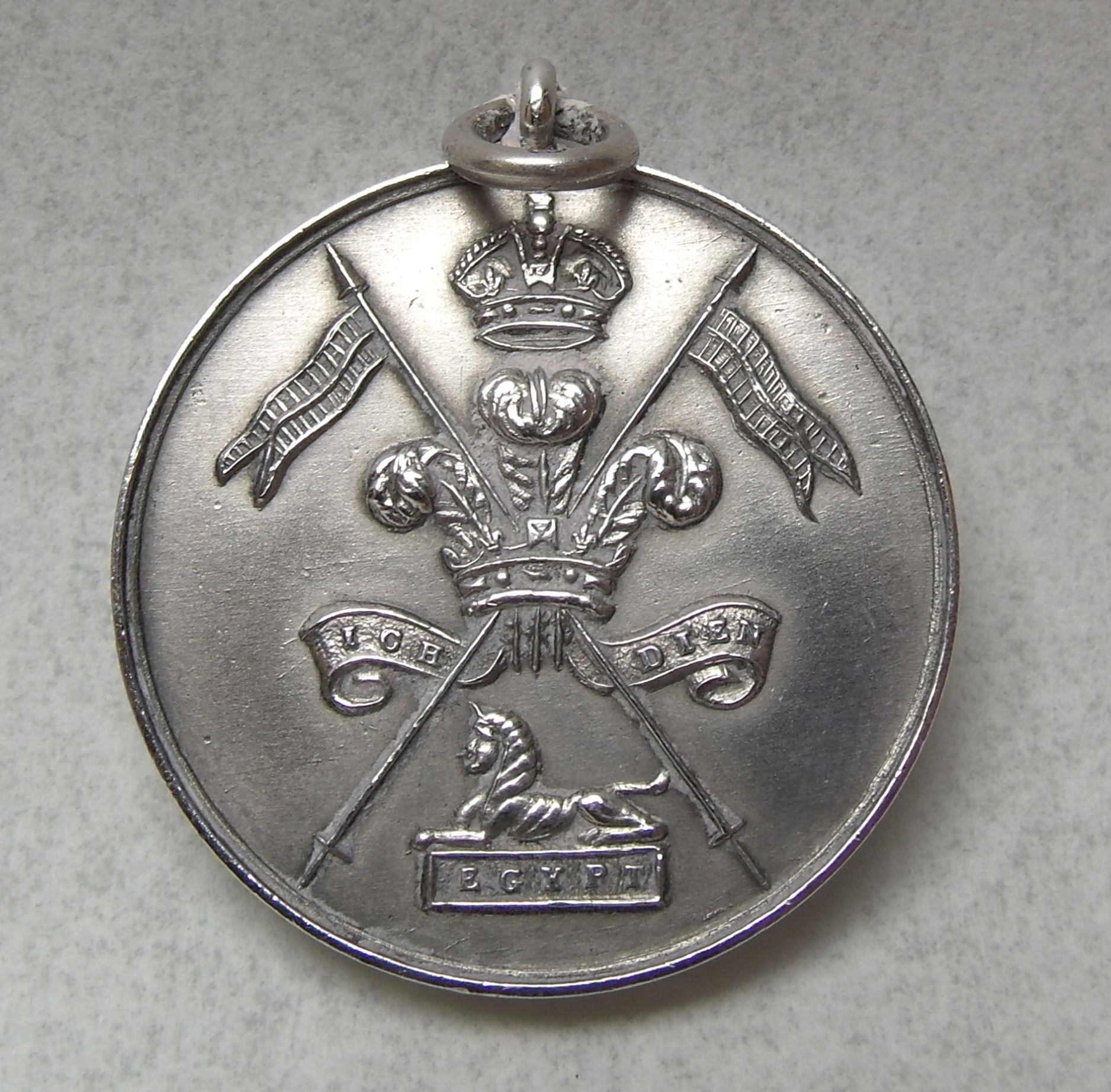 Prince of Wales Lancers Football Squadron Shield winners Medal
