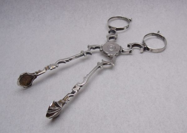 Tea tongs by Thomas Hannam & Richard Mills