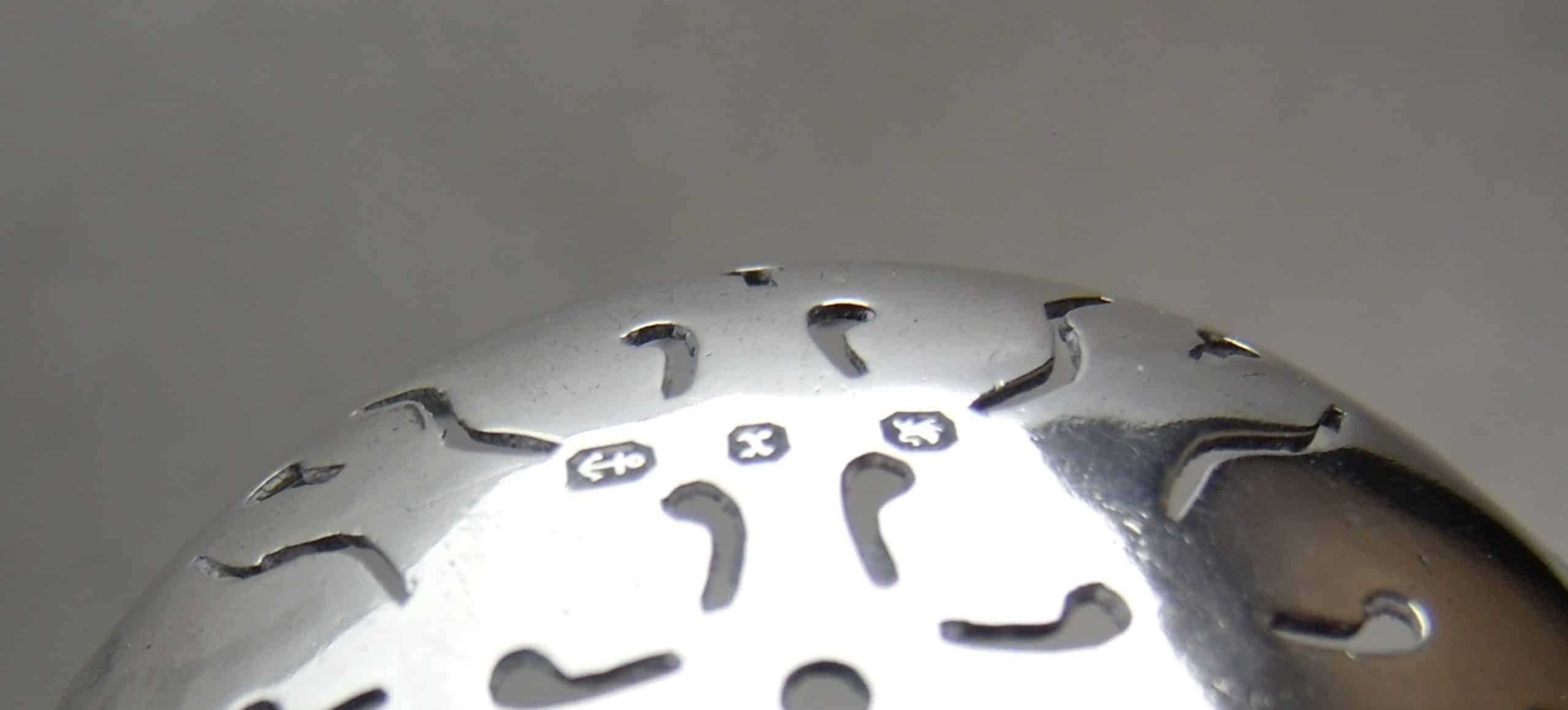 Hallmarks on Victorian Silver Sugar Sifter