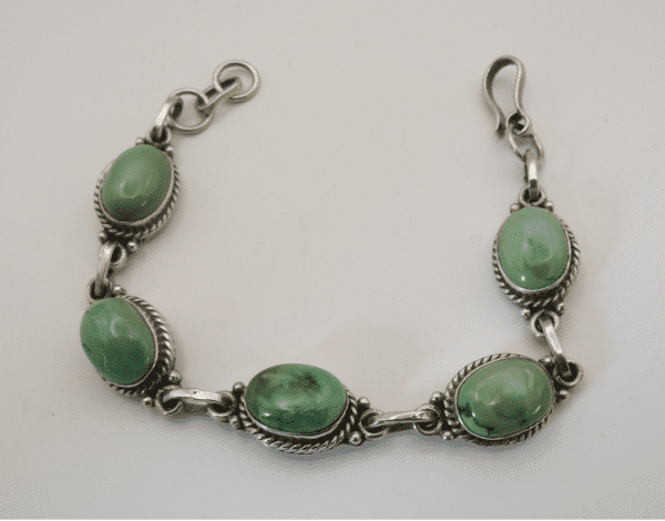 Silver & Sonoran Gold Turquoise Bracelet