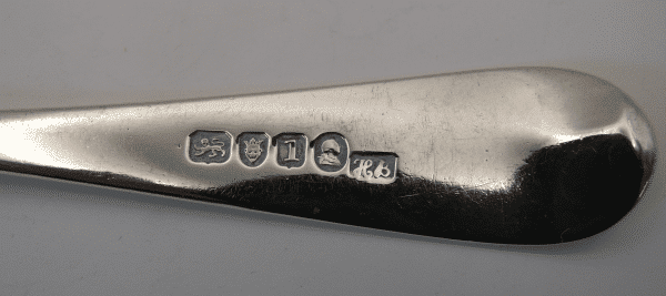 Hallmarks on Hester Bateman Table Spoon