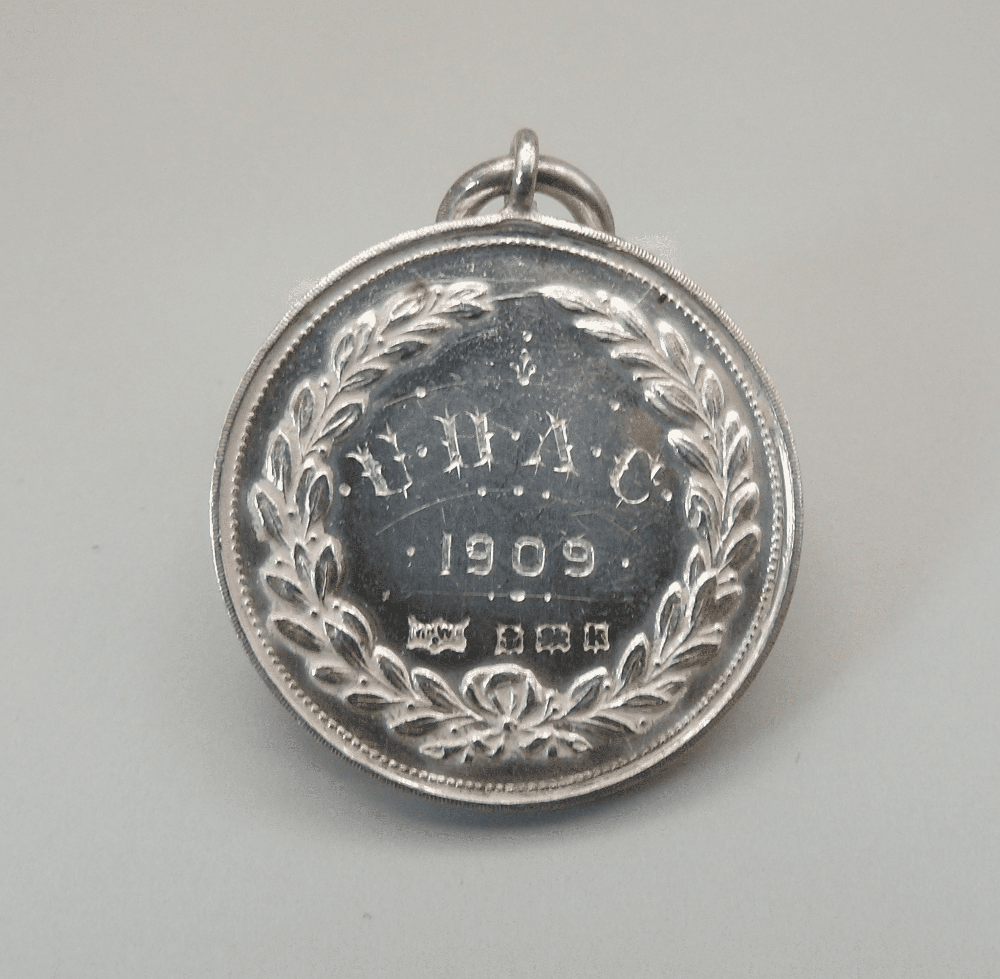 United Hospitals Athletics Club Medallion/Fob 1909