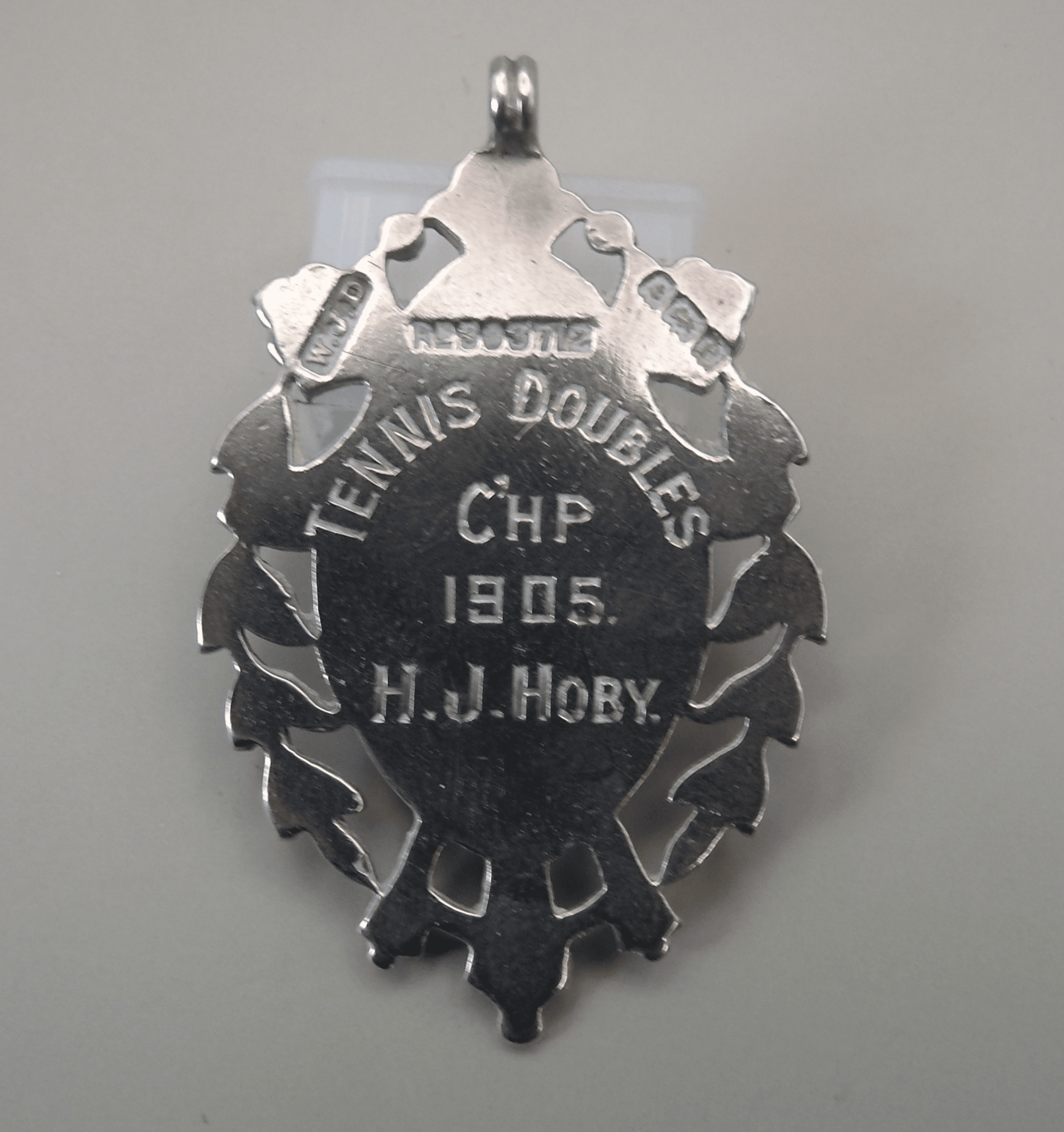 Sterling Silver Tennis Winners medal 1905