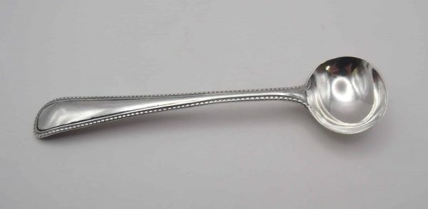 Silver Mustard Spoon by Chalres Boynton