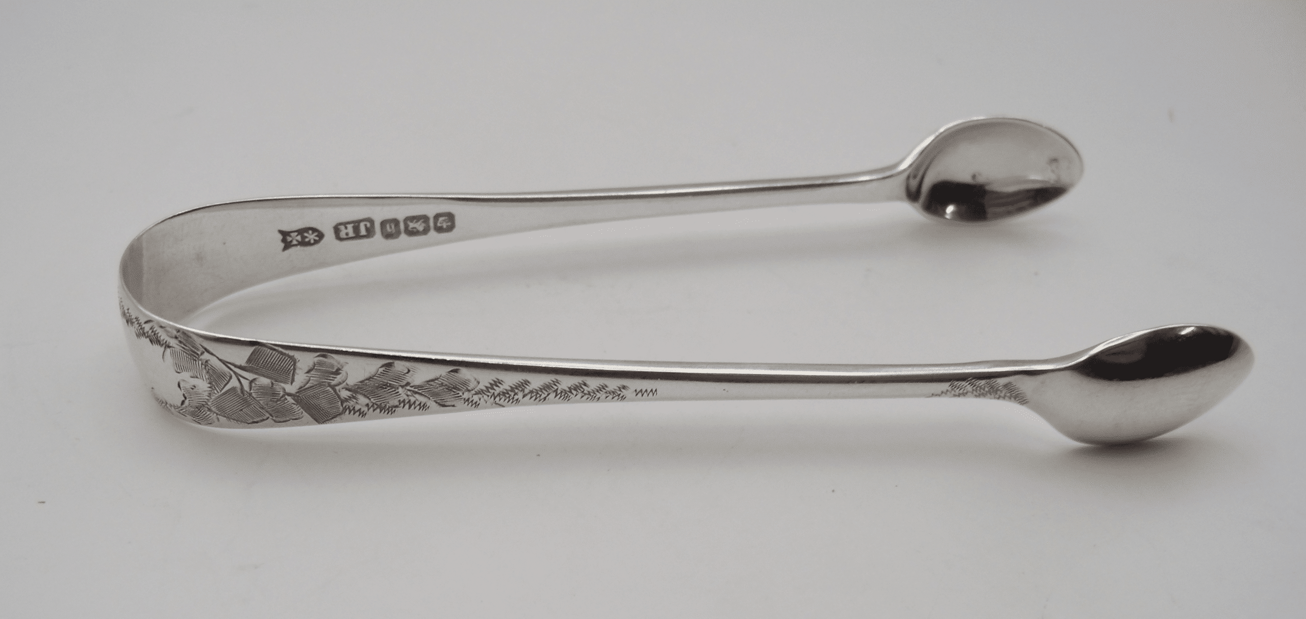 Silver Sugar Tongs by Joseph Rodgers
