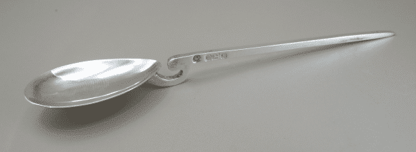Sterling Silver replica of a Roman Cochlearium Spoon