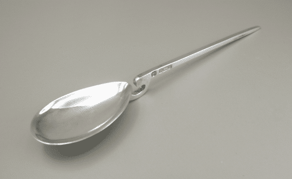 Sterling Silver replica of a Roman Cochlearium Spoon