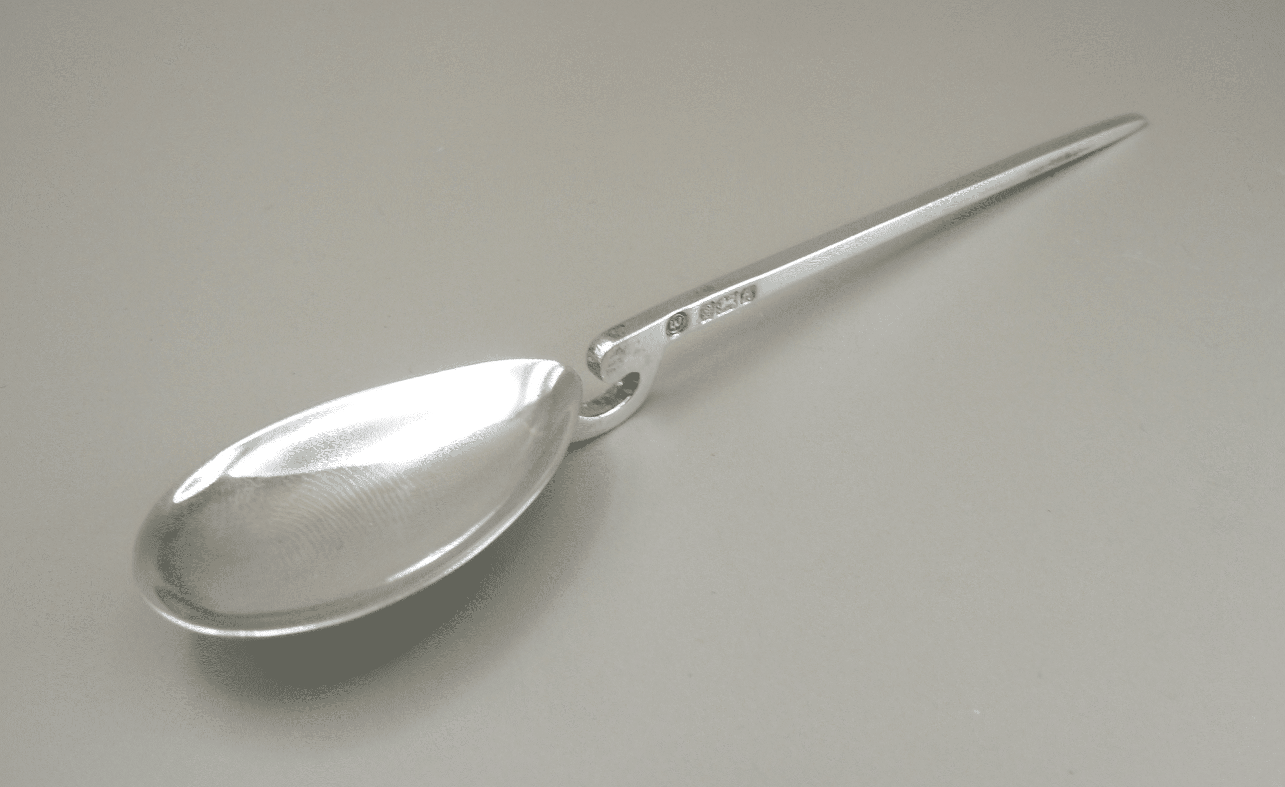 Sterling Silver replica of a Roman Cochlearium Spoon