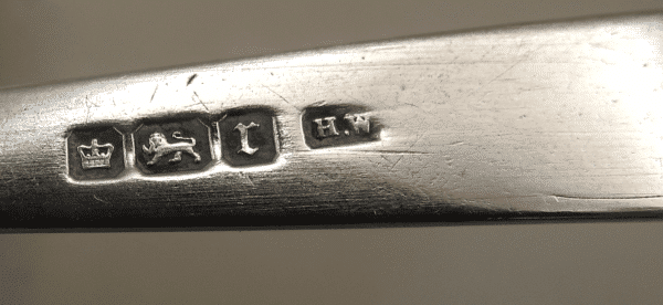 Hallmarks on Jam Spoon by Henry Wigfull