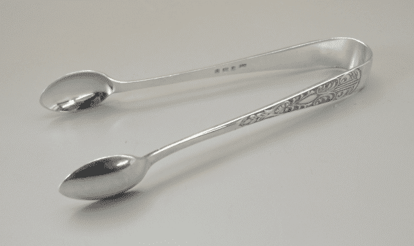 Set of Sterling Silver Sugar Tongs, Birmingham 1913