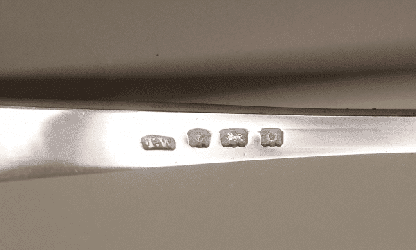 Hallmarks on Silver Sugar Tongs