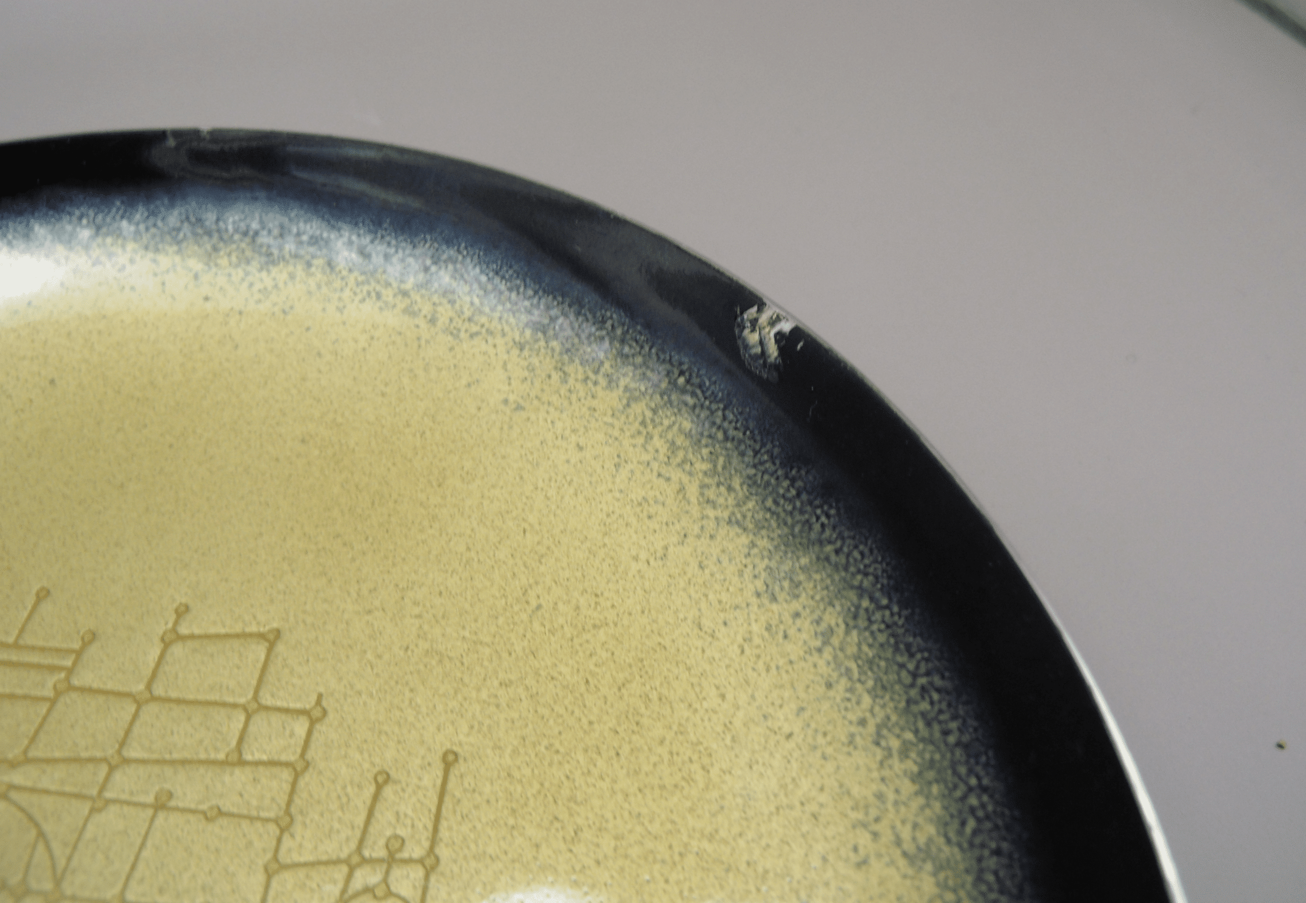 Silver & Enamel Plate by Earl Pardon