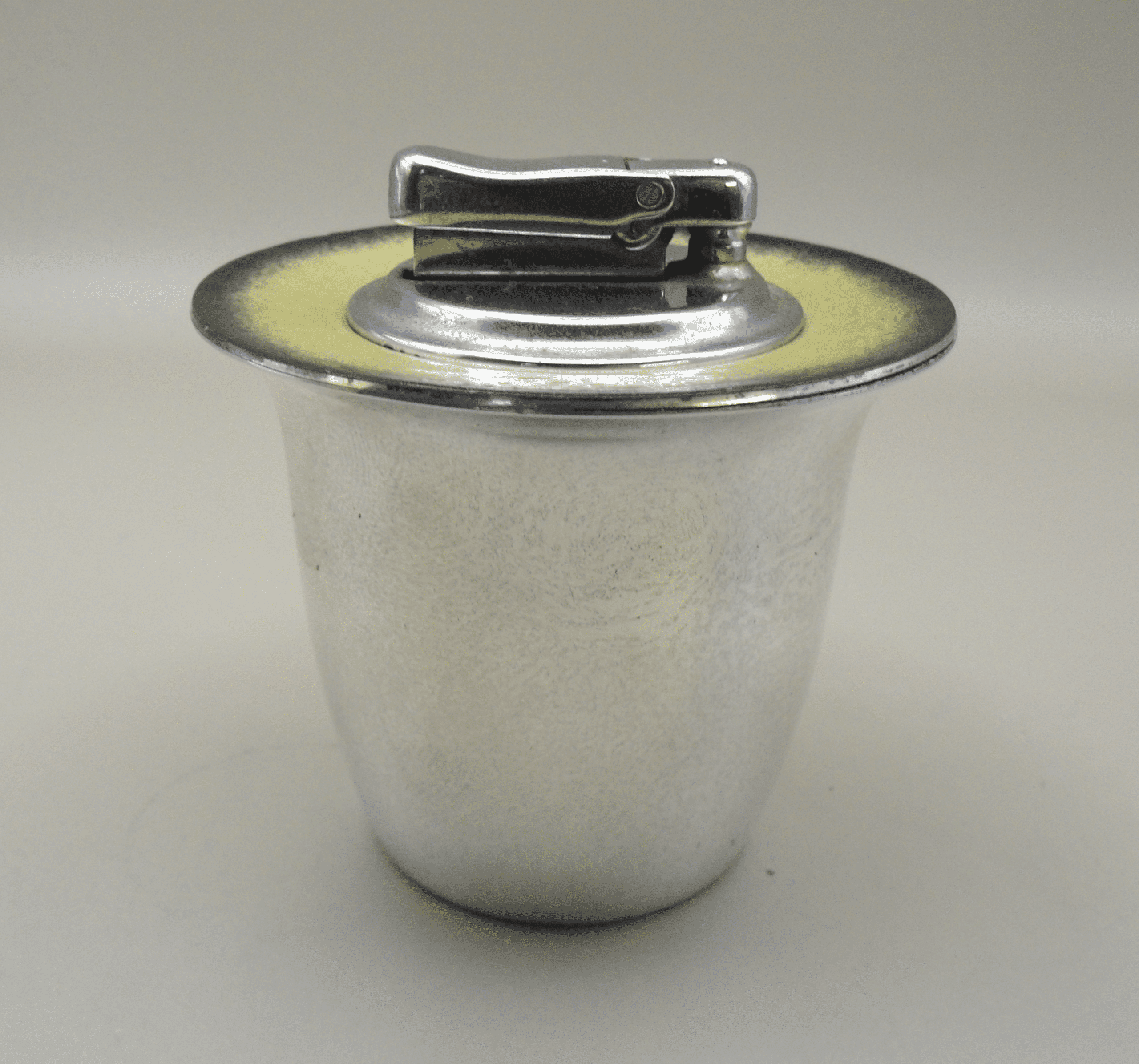 Modernist Sterling Silver Table Lighter, possibly designed by Earl Pardon