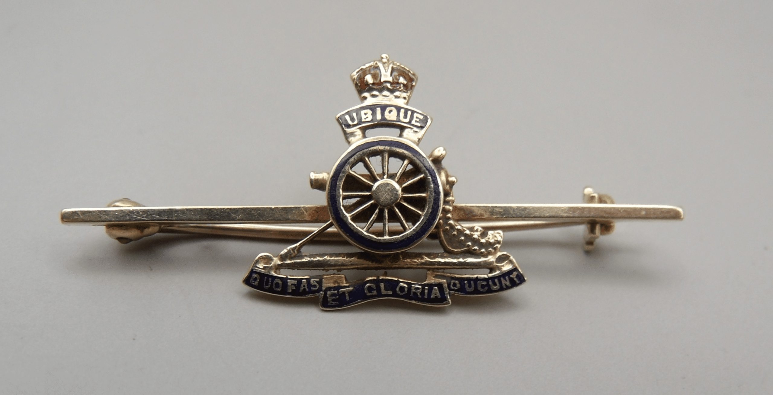 Royal Artillery Sweetheart Brooch