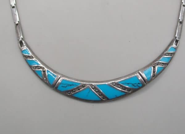 Silver & Turquoise Necklace
