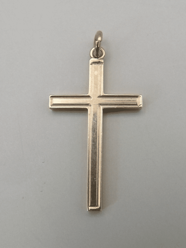 9t Gold Crucifix