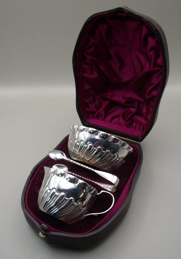 Victorian Silver Part Tea Service, Sheffield 1890